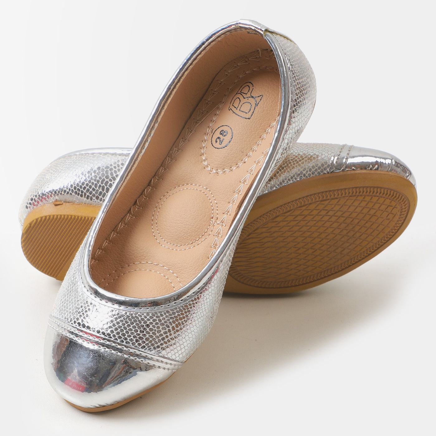 Girls Pumps SP-34 - SILVER