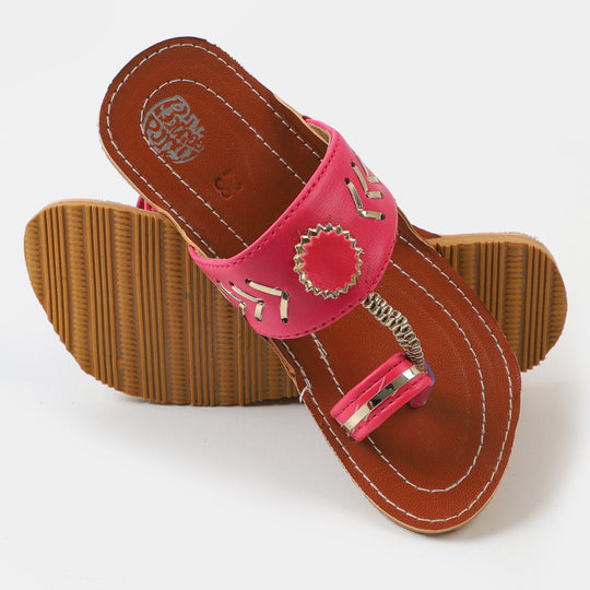 Girls Slipper 70-38 - FUCHSIA