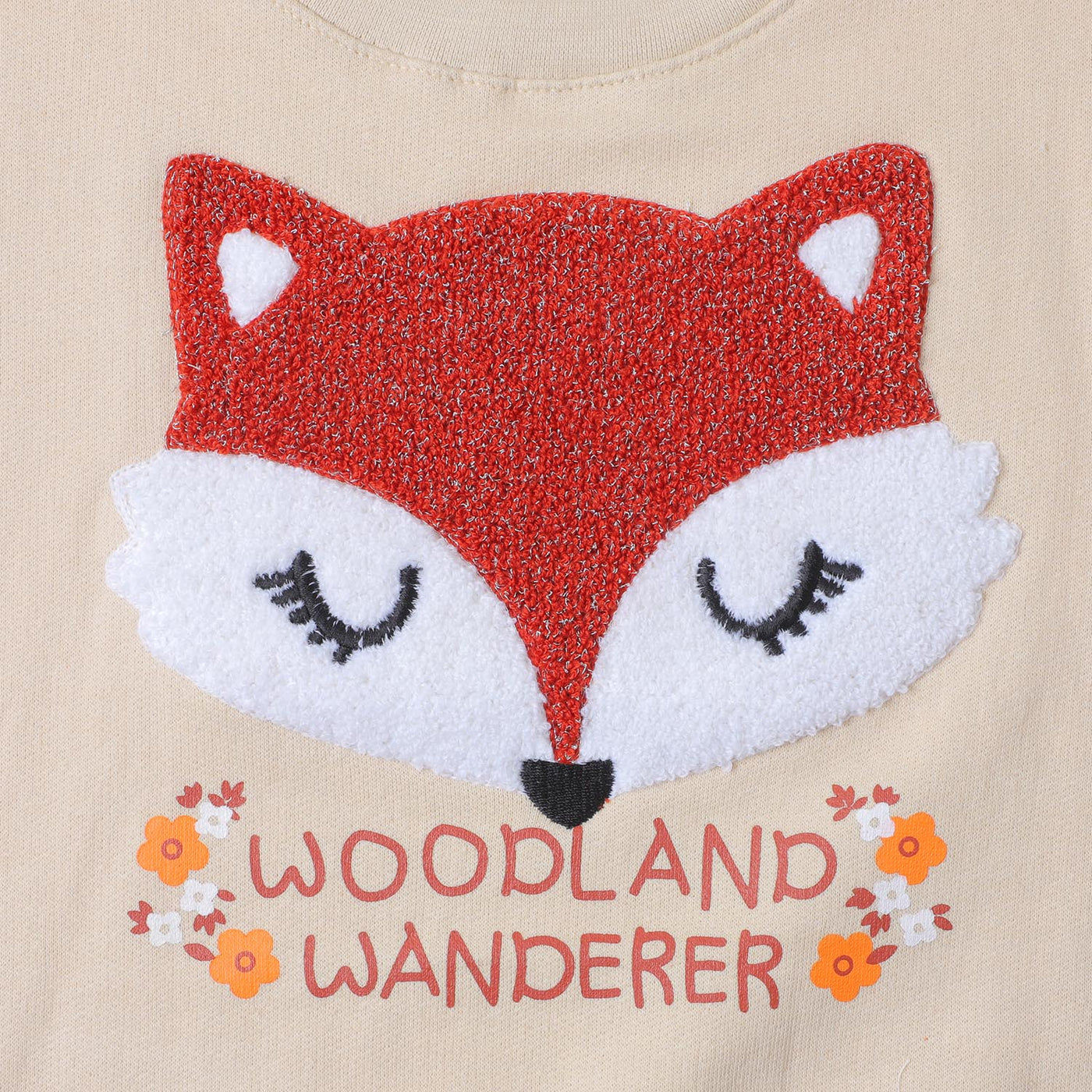 Girls Sweatshirt Woodland-Warm Sand