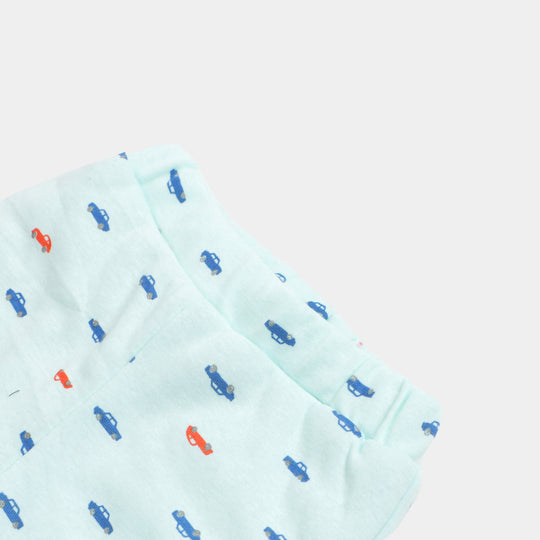 Infant Boys Suit Car - SKY BLUE