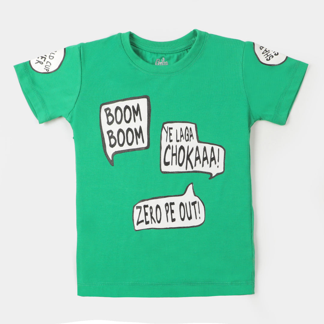 Unisex T-Shirt Boom Boom - Green