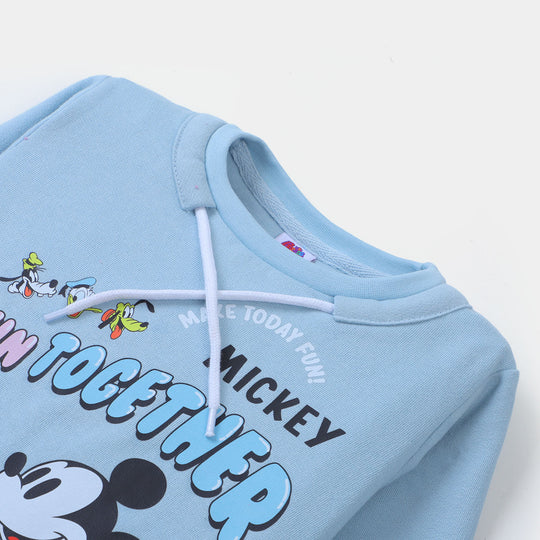 Girls Sweatshirt Fun Together - Sky Blue