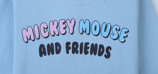 Girls Sweatshirt Fun Together - Sky Blue