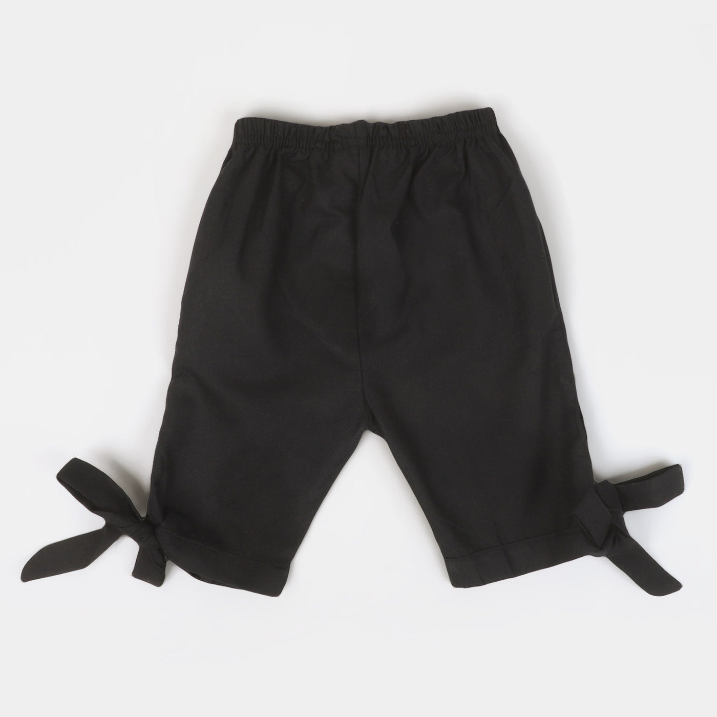Infant Girls Cotton Eastern Pant | Black