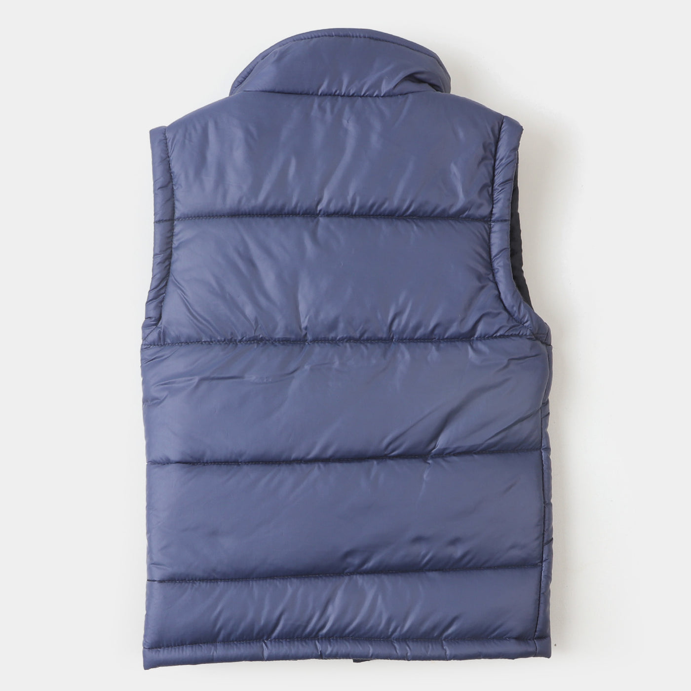 Boys Quilted Zipper jacket -Navy