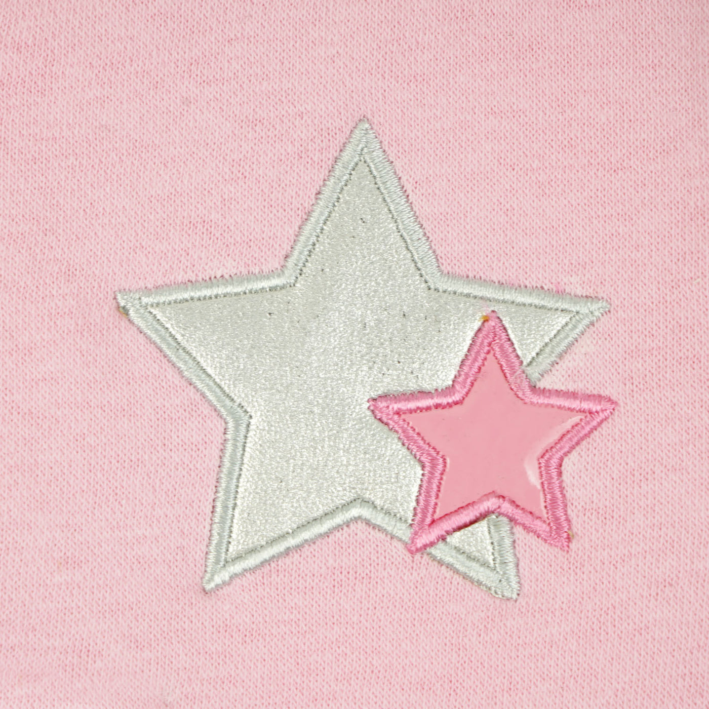 Girls Knitted Jacket Star - Pink