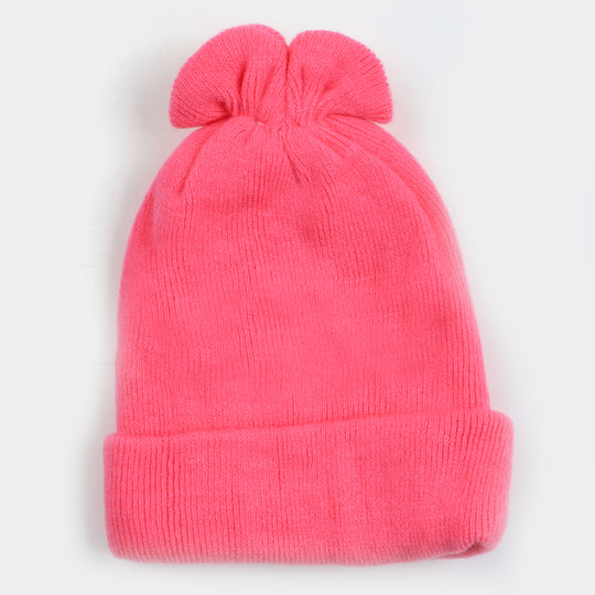 Unisex Baby Winter Cap 3M+ - Pink
