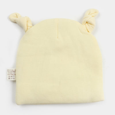 Unisex Baby Winter Cap - Cream