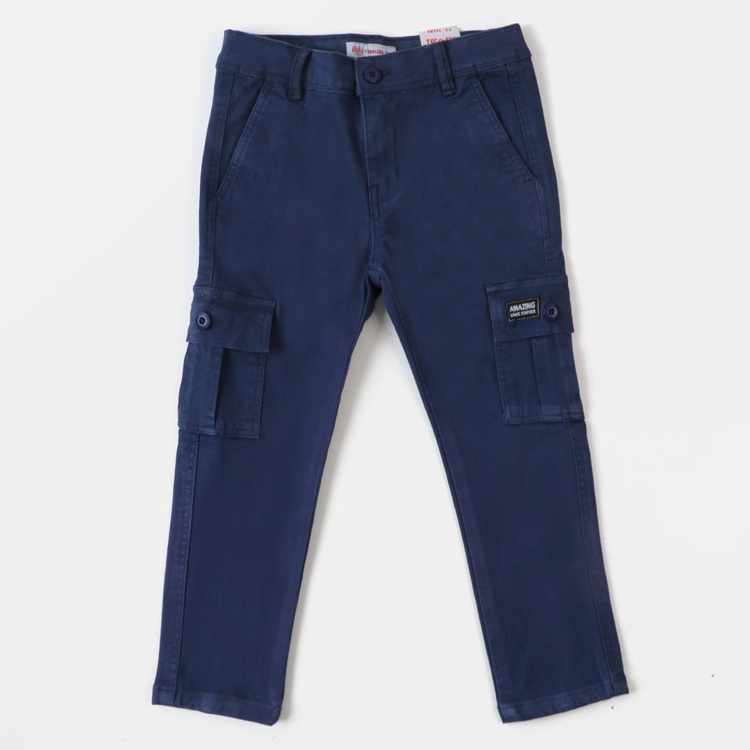 Boys Pant Denim Amazing-Navy Blue