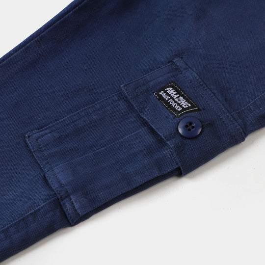 Boys Pant Denim Amazing-Navy Blue