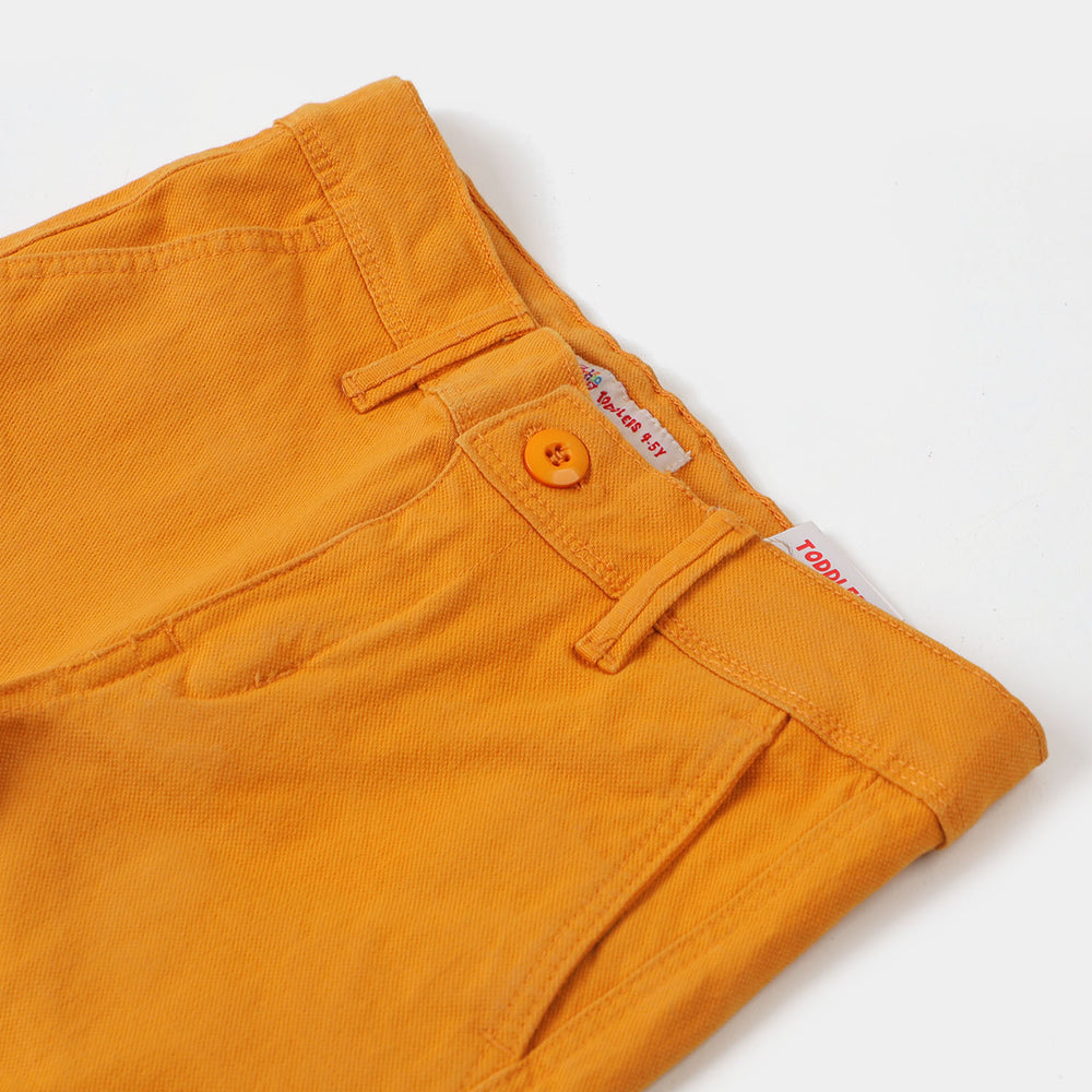 Boys Pant Denim Amazing-Mustard