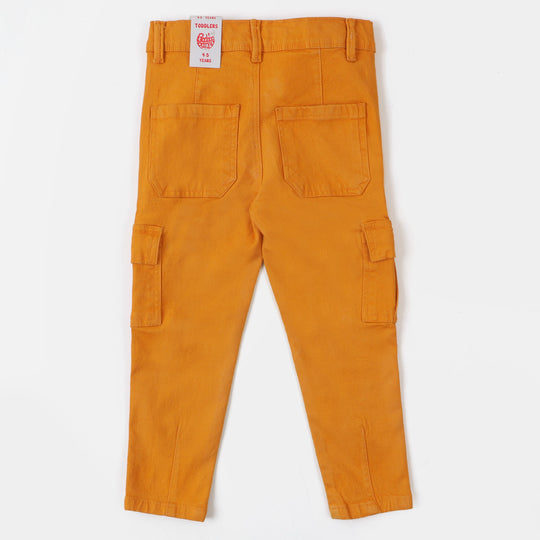 Boys Pant Denim Amazing-Mustard