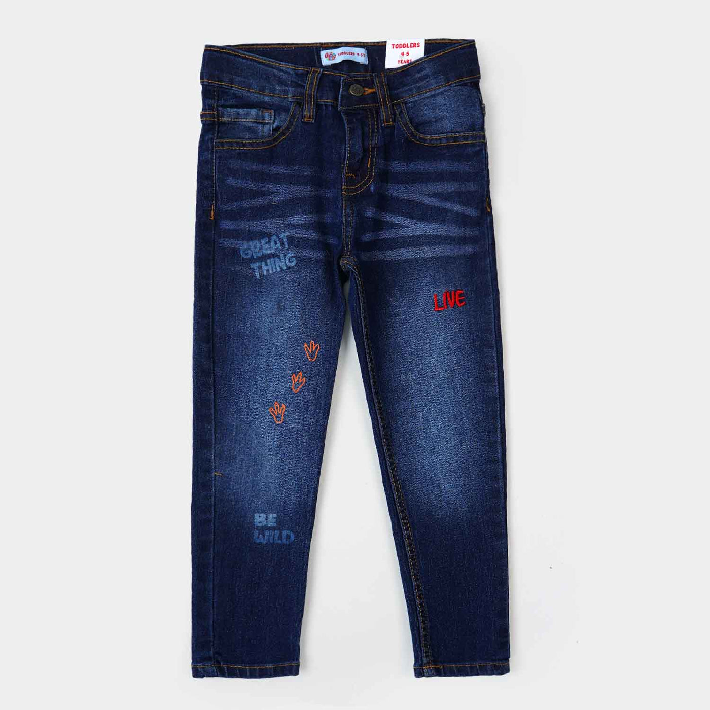 Boys Pant Denim Be wild - Mid Blue