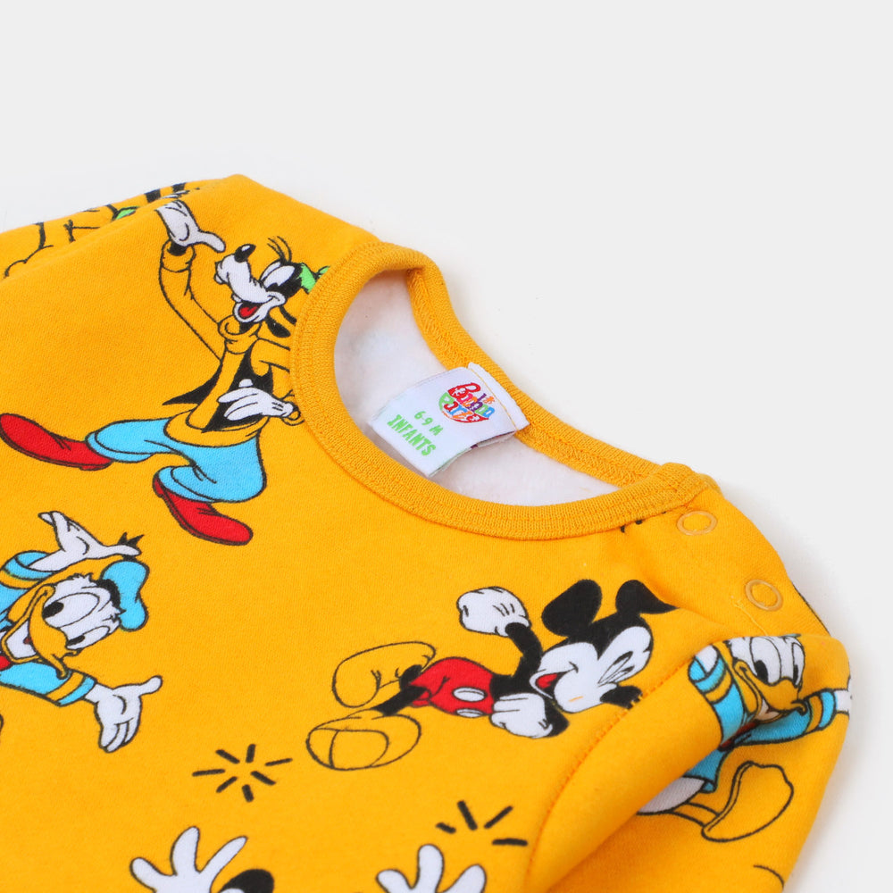 Infant Boys Knitted Romper Character - Citrus