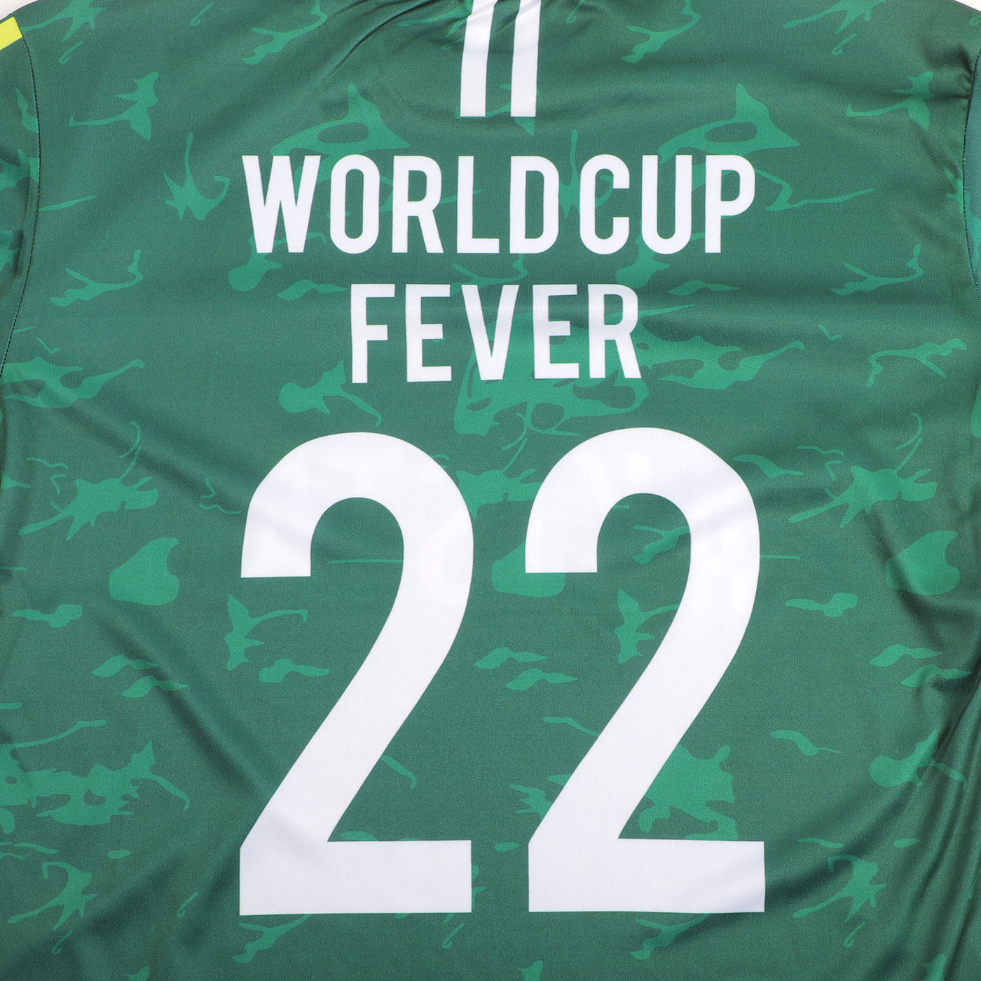 Unisex  T-Shirt H/S World Cup Fever - Green