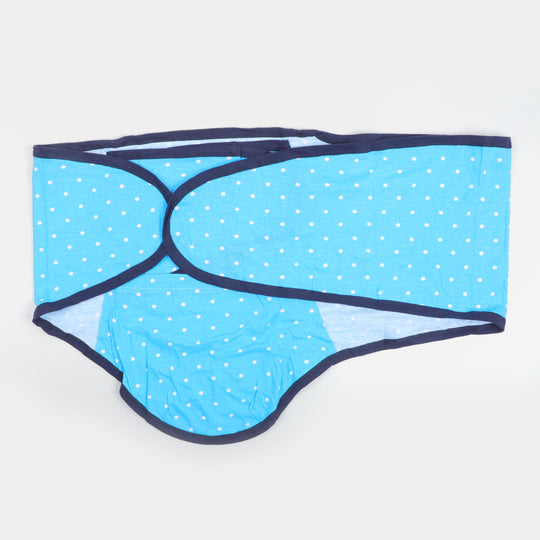 Baby Swaddle Wrap Around Adjustable Wings - Sky Blue