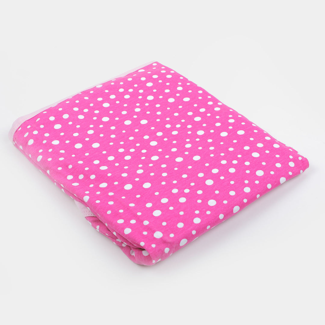 Baby Swaddle Wrap Around Adjustable Wings - Polka Pink