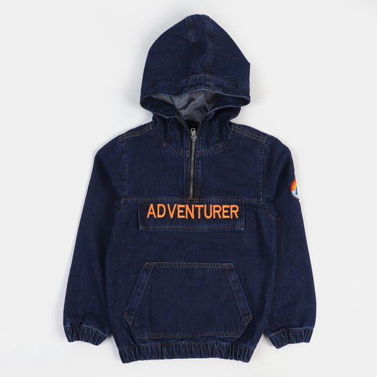 Boys Denim Jacket Adventurer-DARK BLUE