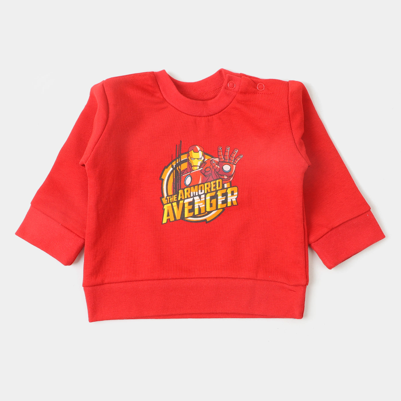 Infant Boys Knitted Suit Action Hero - D.Red