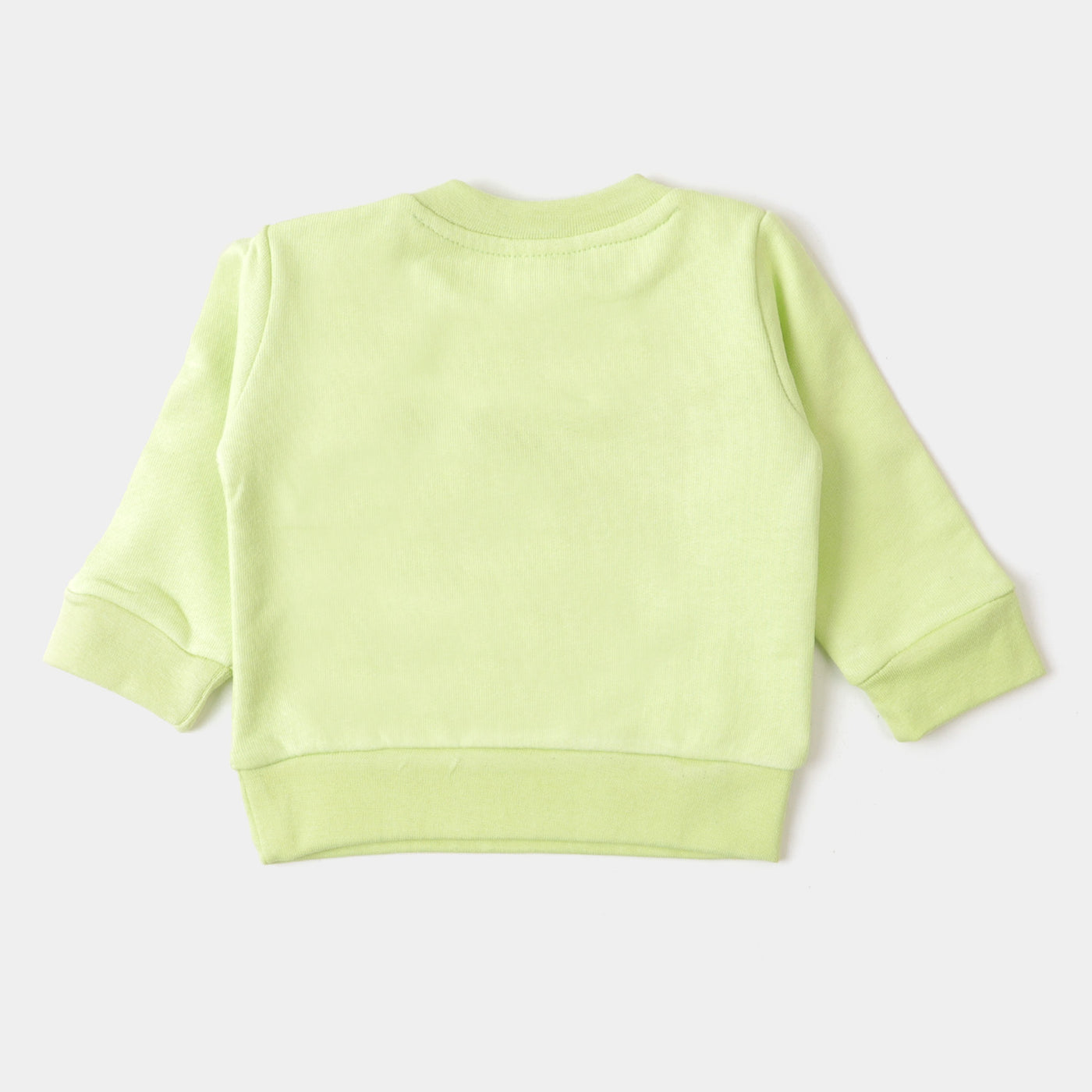 Infant Boys Knitted Suit Happy Today-Lime Green