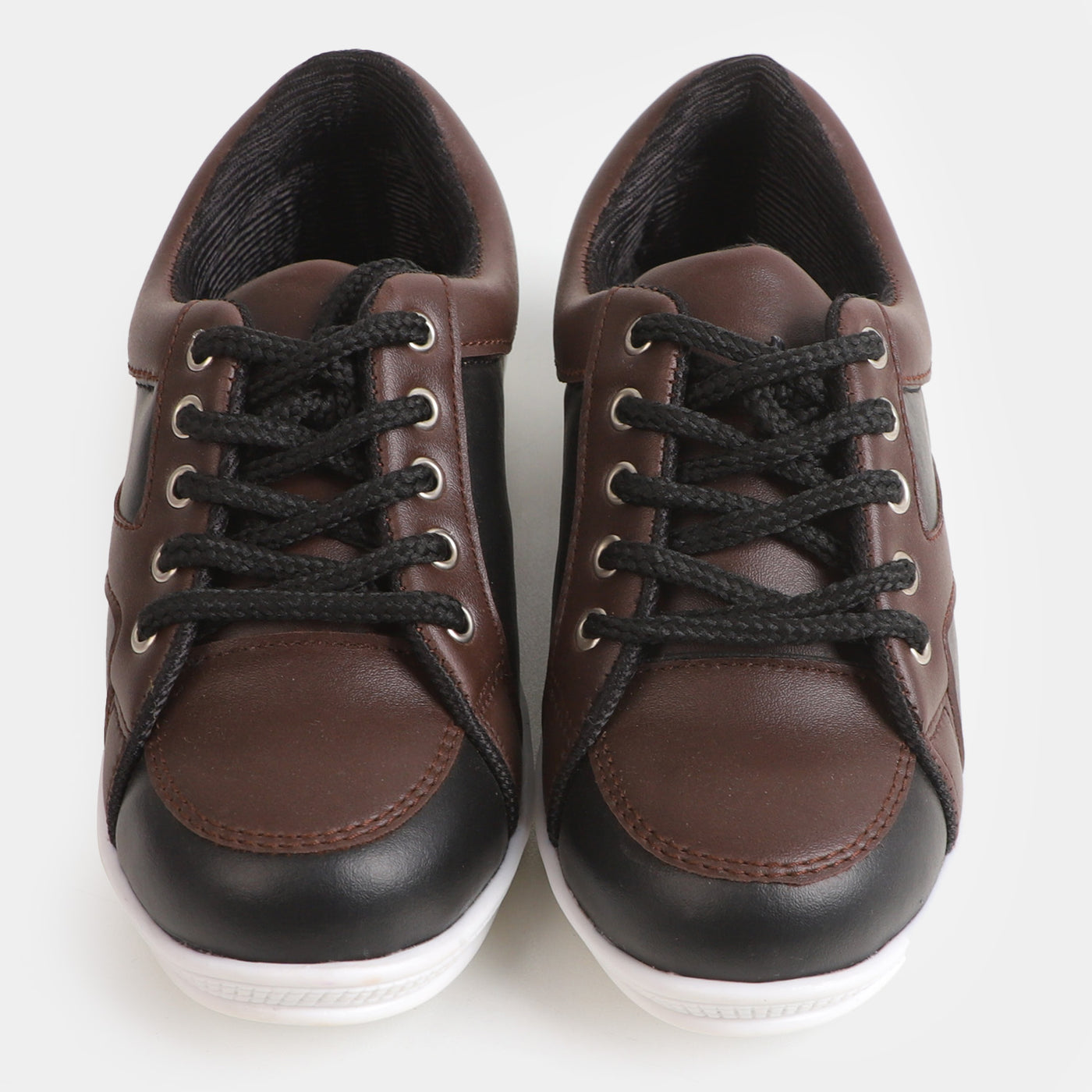 Boys Casual Sneakers 203-5 - Black/Brown