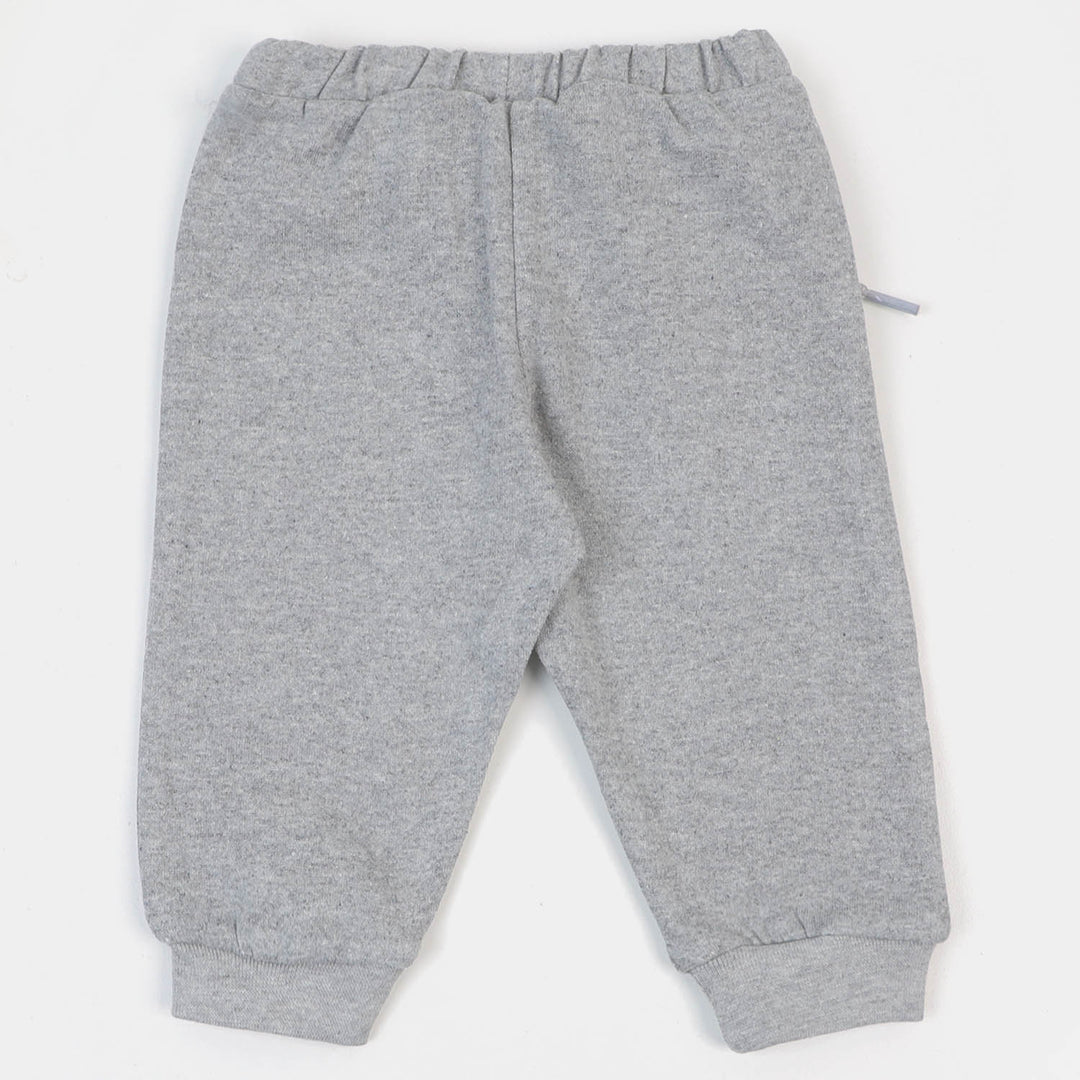 Infant Girls Knitted Suit Character - L-Grey