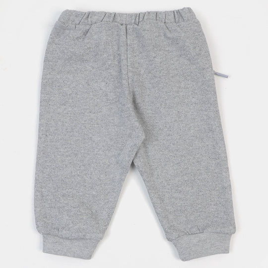 Infant Girls Knitted Suit Character - L-Grey