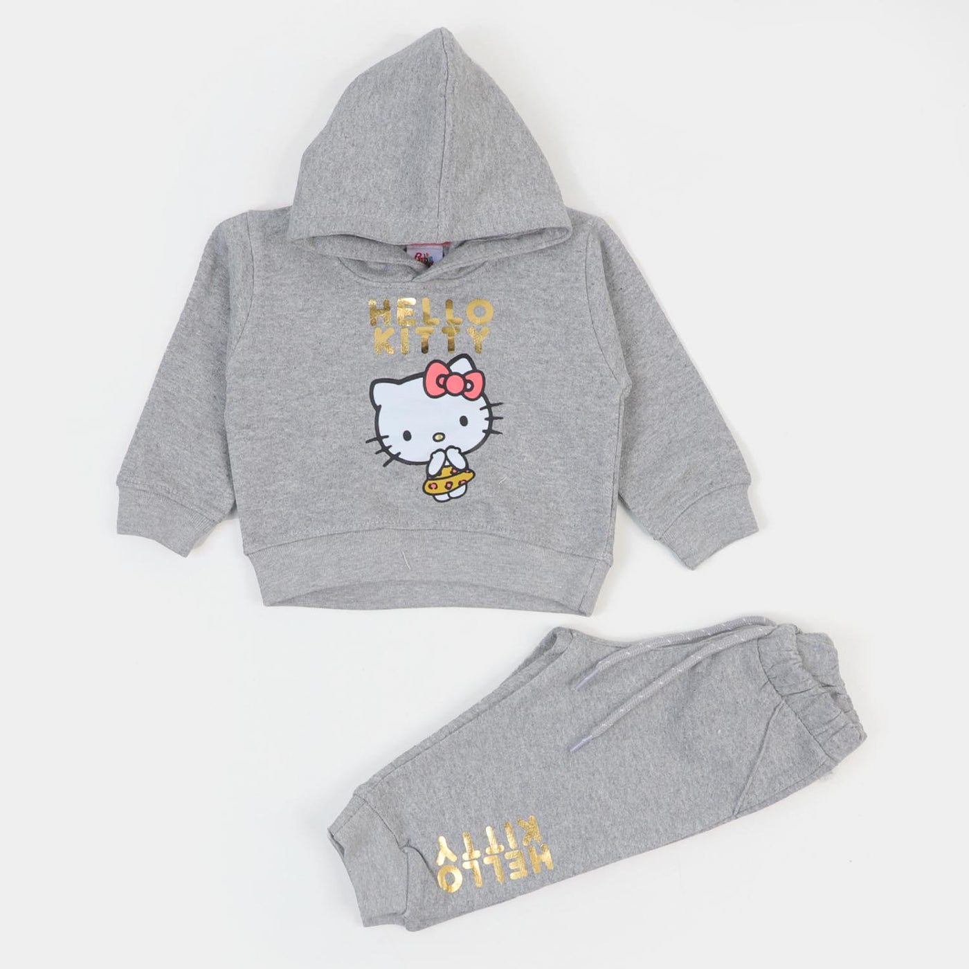 Infant Girls Knitted Suit Character - L-Grey