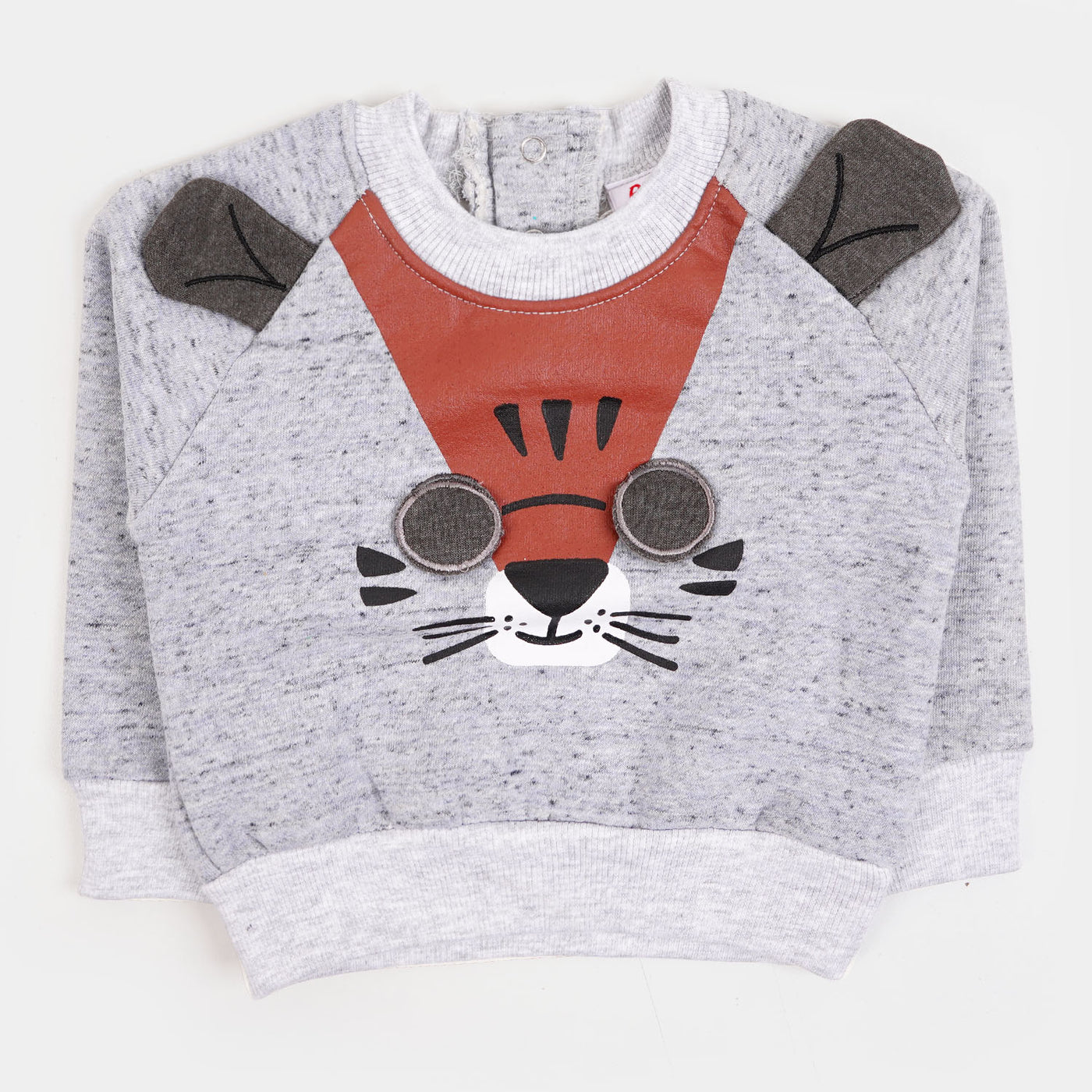 Infant Boys Sweatshirt Lion - H.grey