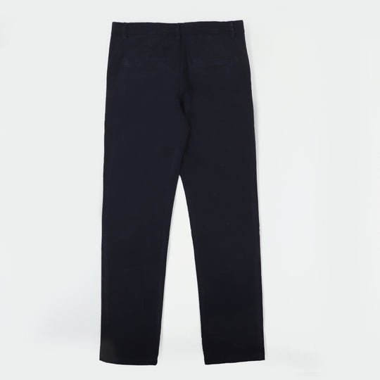 Teens Boys Cotton Pant Marina - Navy Blue