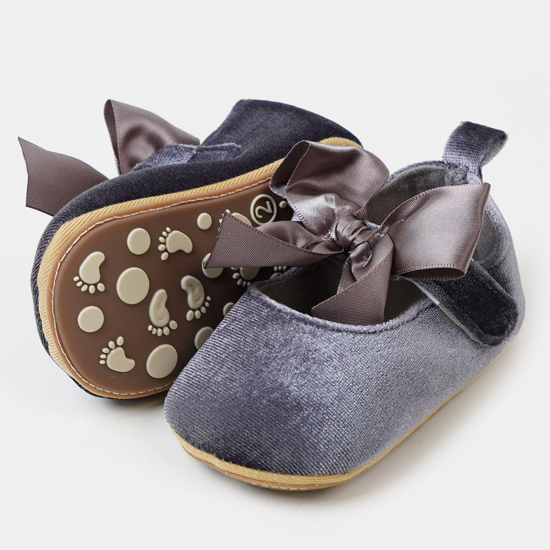 Infant Baby Girls Bowknot Shoes Soft & Fashionable
