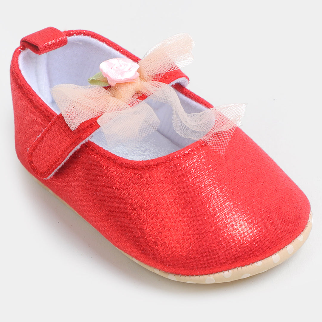 Infant Baby Girls Bowknot Shoes Soft & Fashionable