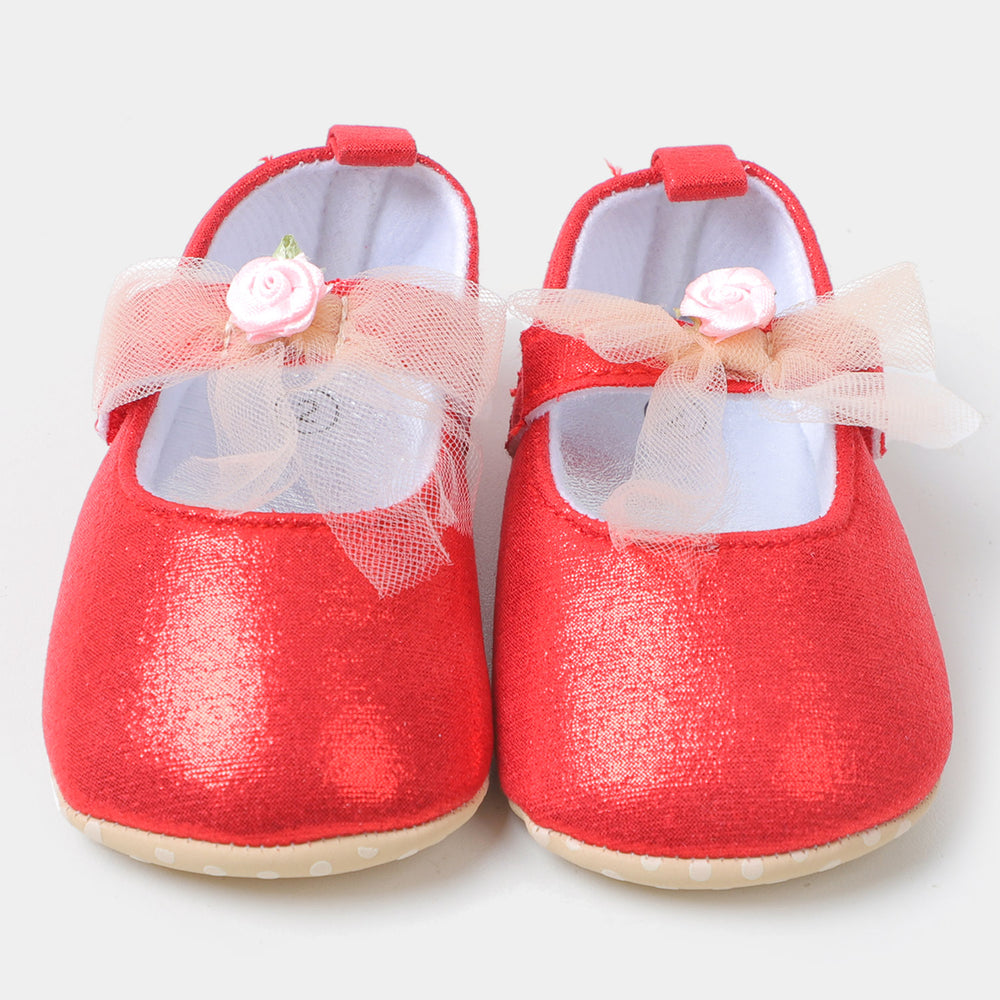 Infant Baby Girls Bowknot Shoes Soft & Fashionable