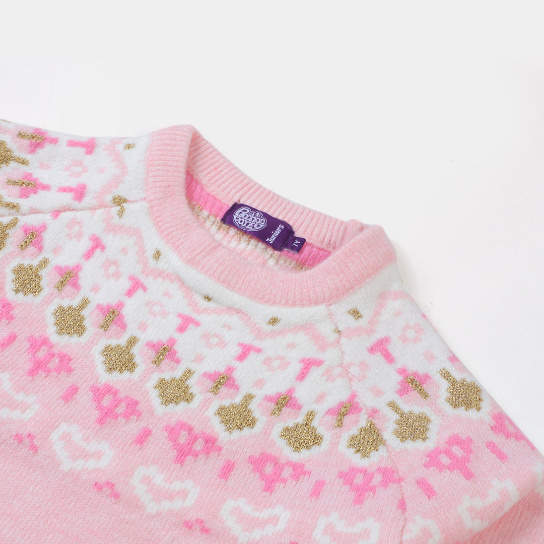 Girls Sweater - Pink