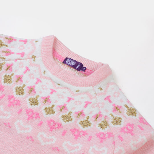 Girls Sweater - Pink