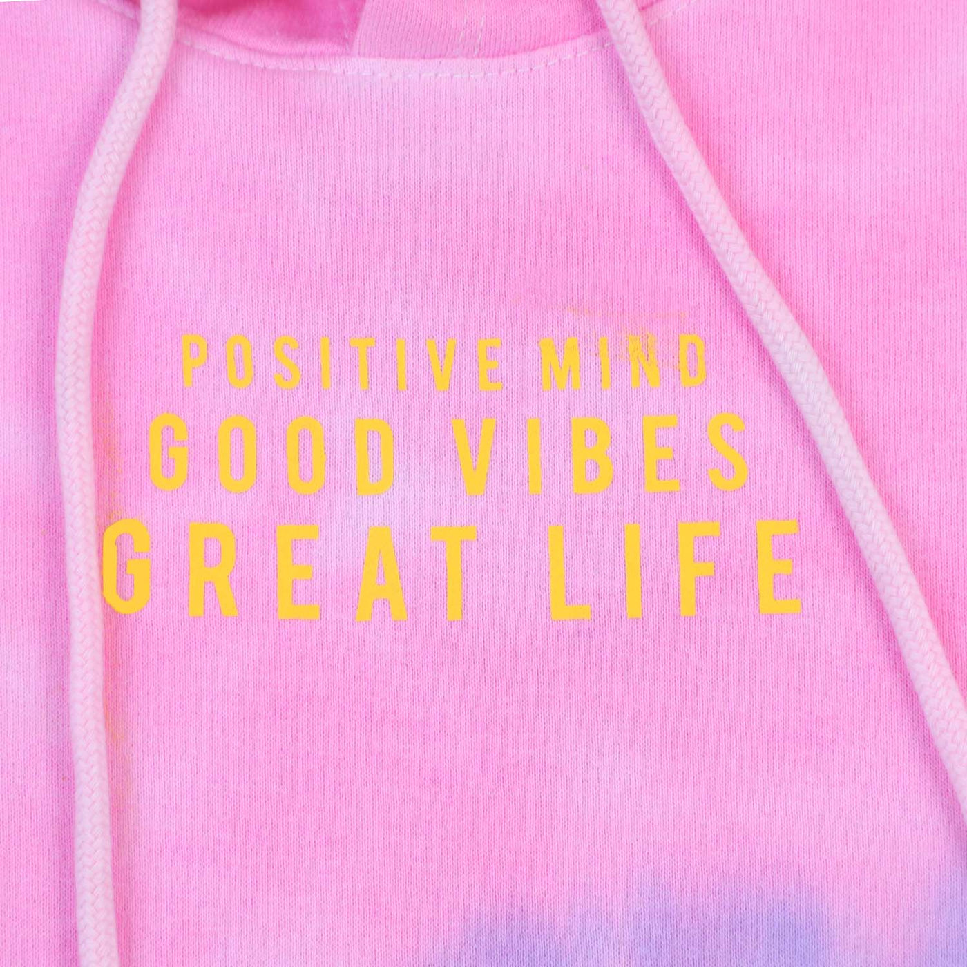 Girls 2 PCs Suit Good Vibes-Mix