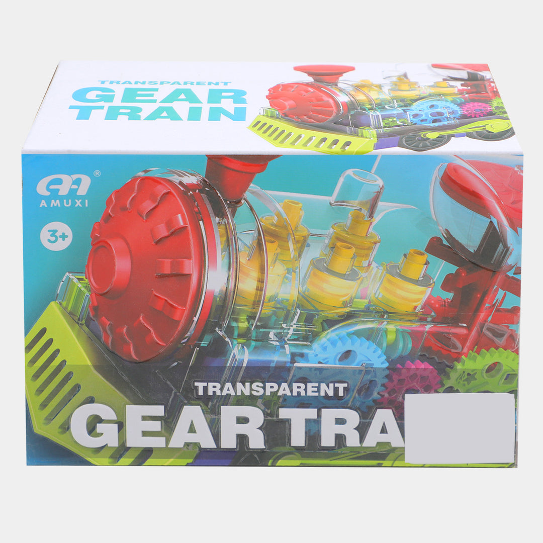 Transparent Gear Train Toy For Kids