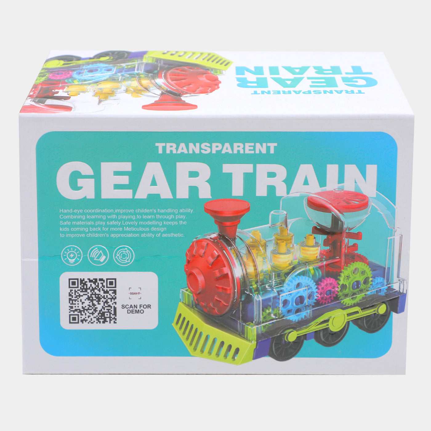 Transparent Gear Train Toy For Kids