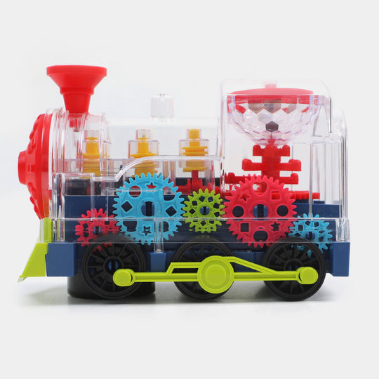 Transparent Gear Train Toy For Kids