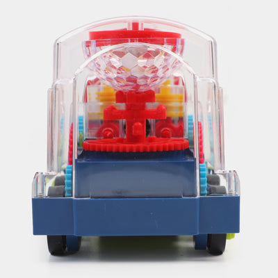 Transparent Gear Train Toy For Kids