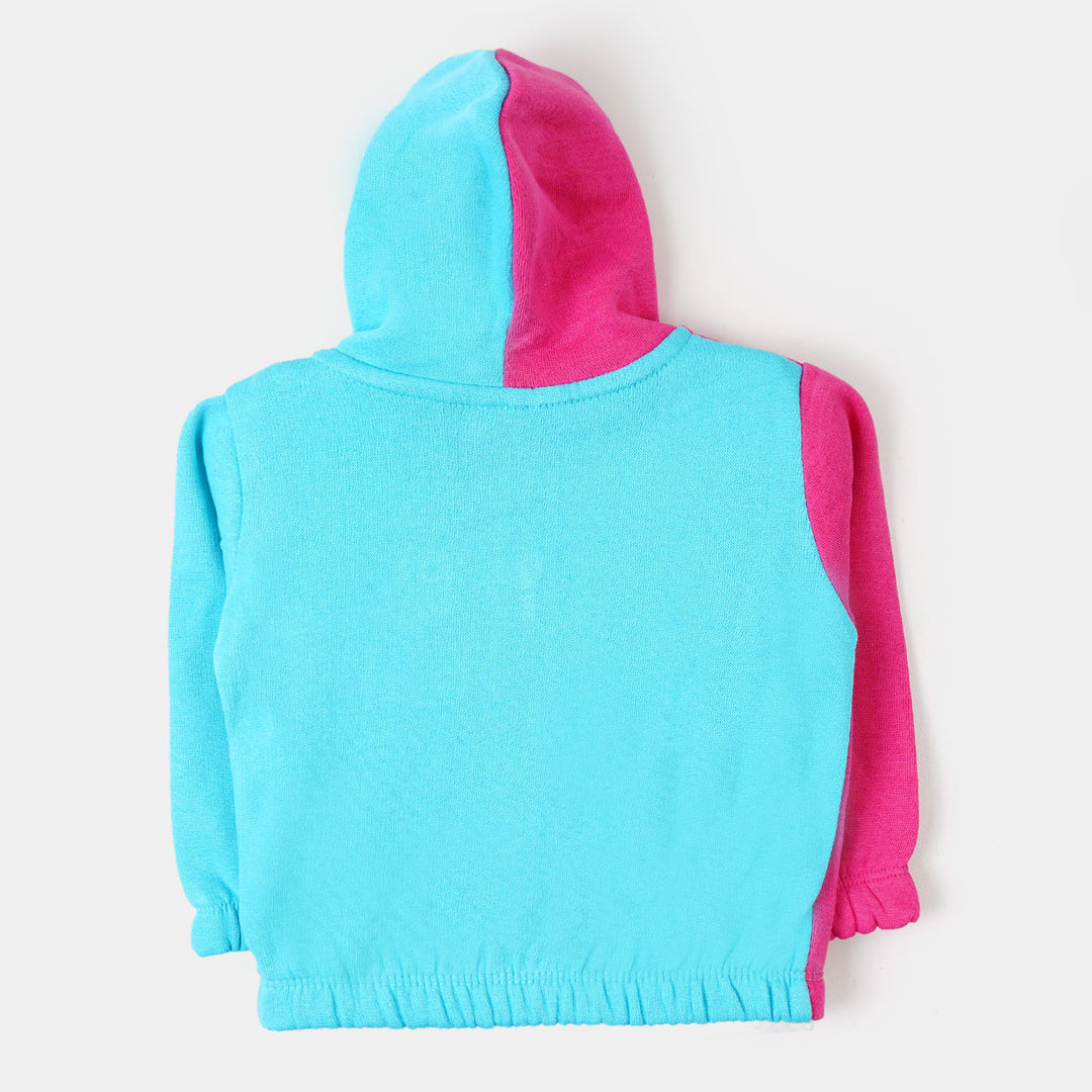 Infant Girls Knitted Suit Good Days-Pink/ Sky Blue