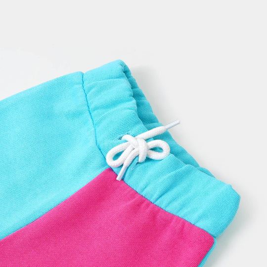 Infant Girls Knitted Suit Good Days-Pink/ Sky Blue
