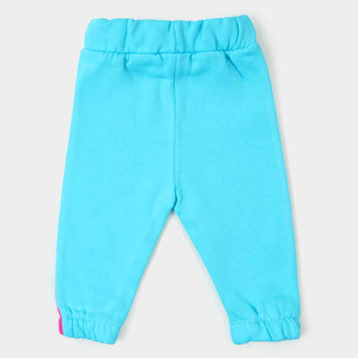 Infant Girls Knitted Suit Good Days-Pink/ Sky Blue