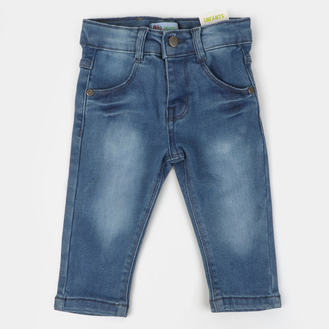 Infant Boys Denim Pant Basic - Mid Blue