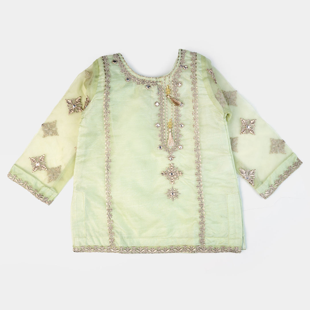 Infant Girls 2Pcs Suit Sohan | Pista Green