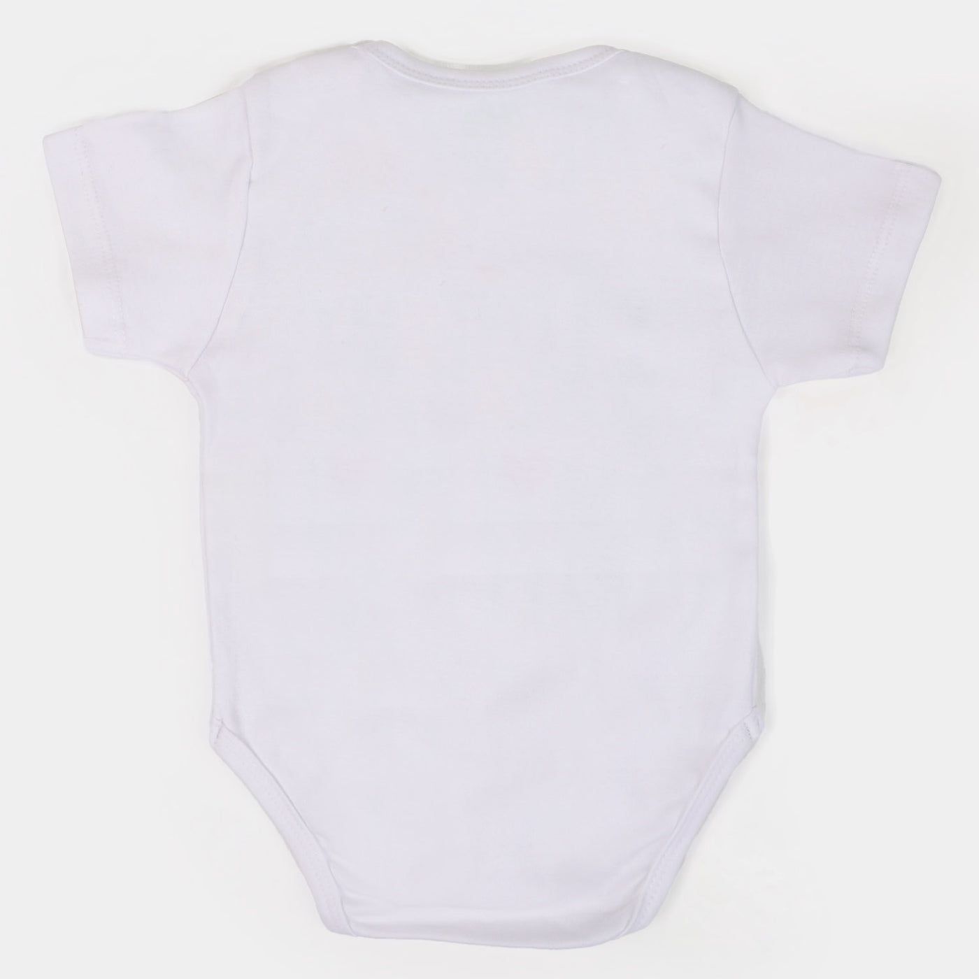 Infant Cotton Basic Romper Unisex Family - White