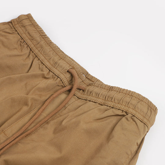 Teens Boys Cotton Pant Cargo Jogger - Khaki