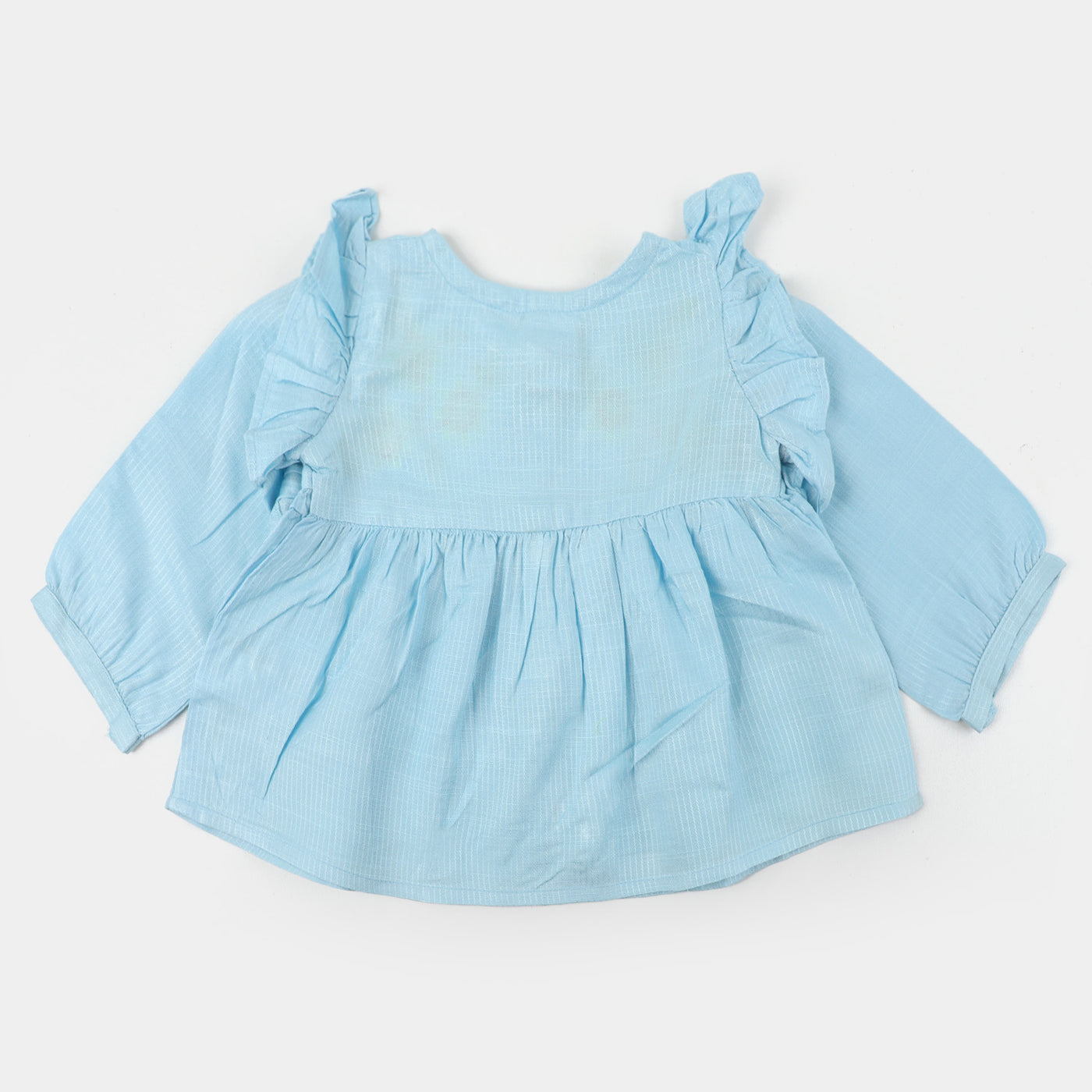 Infant Girls Jacquard EMB Top Glory - Blue