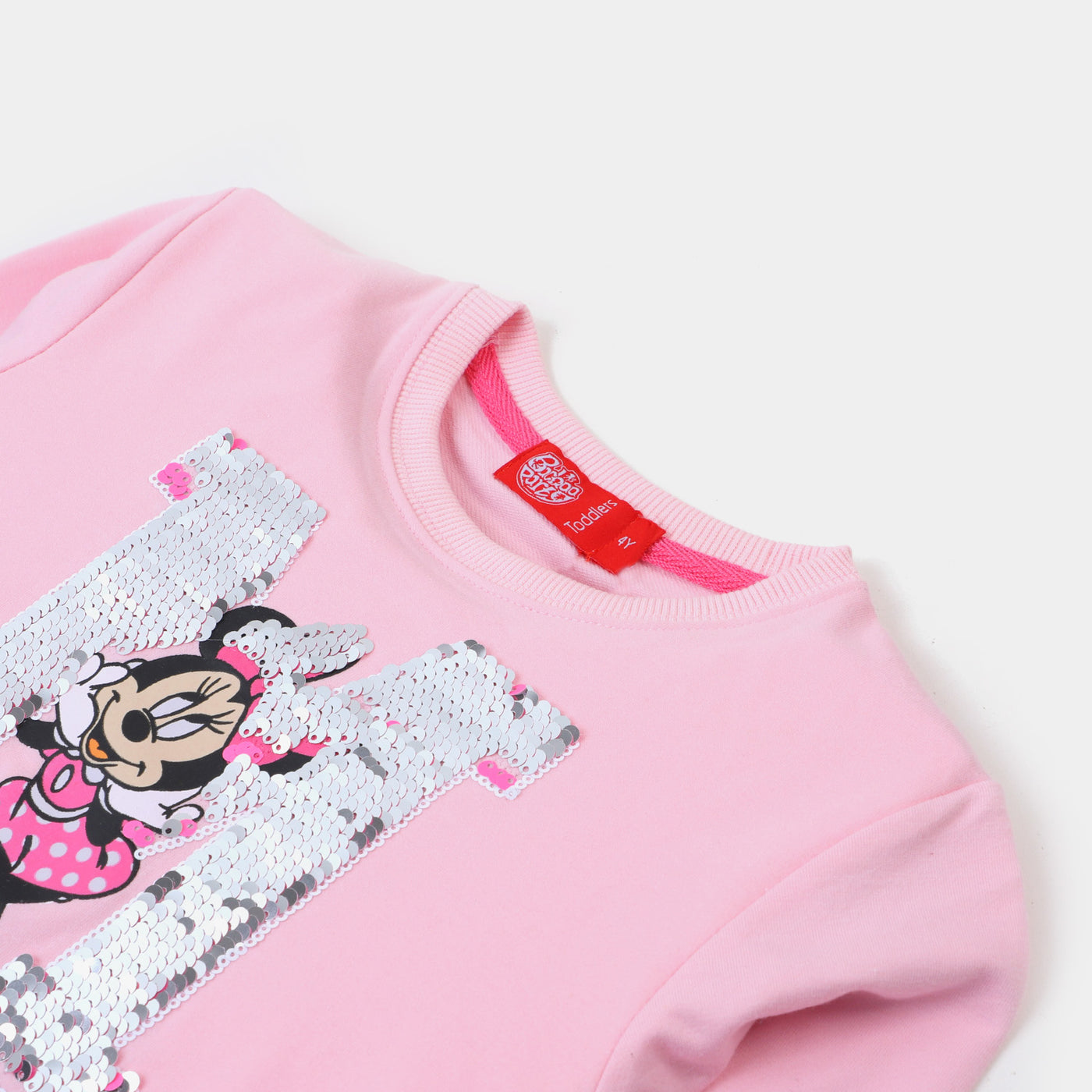 Girls Sweatshirt Character -L.Pink