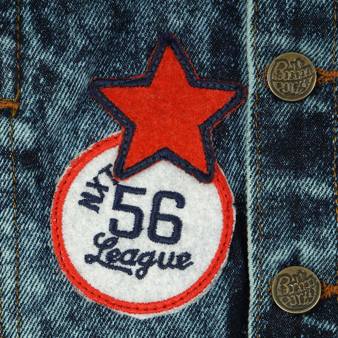 Boys Denim Jacket League - Blue